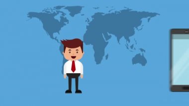 İşadamı dünya tasarım