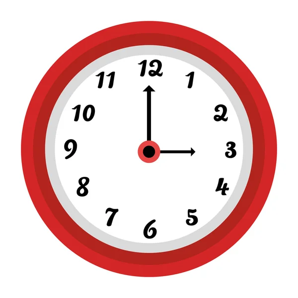 Έννοια θέμα χρόνου και ρολόι. — Διανυσματικό Αρχείο