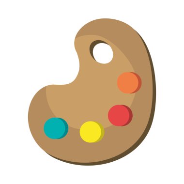 Okul kap düz simgesini grafik.