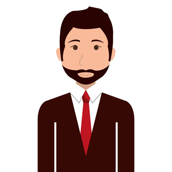 Ejecutivo de negocios icono concepto masculino . — Vector de stock