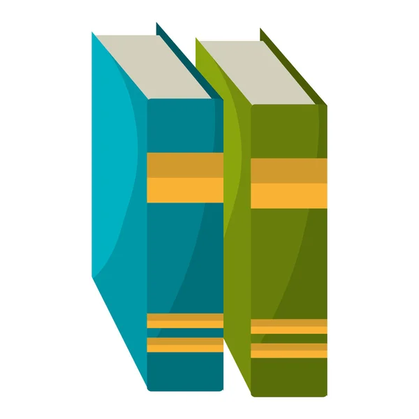 Oktatás és könyvek grafikai tervezés — Stock Vector