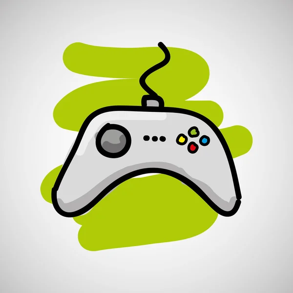 Gamers play icon — Stock Vector