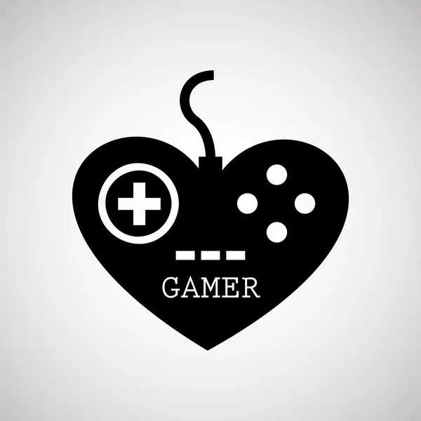 Gamers spelpictogram — Stockvector