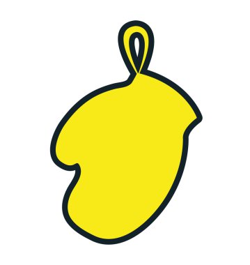 Mutfak malzemesi izole simgesi.