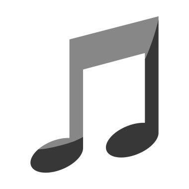 Müzik Not, melodi Tema Tasarım.