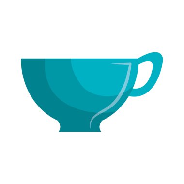 İçki izole simgesi, vektör çizim için Kupası.