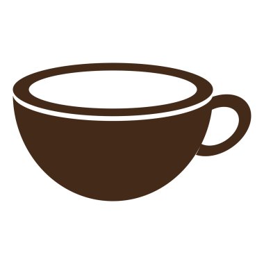 Taze ve doğal kahve grafik tasarım.