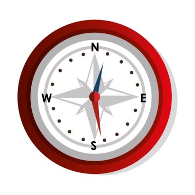 Orienteering ve macera grafik tasarım, vektör çizim.