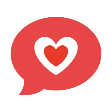 Sevgi ve duyguları Tema tasarım, vektör çizim.