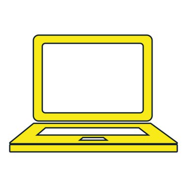 Teknoloji bilgisayar elektronik aygıt simgesini.