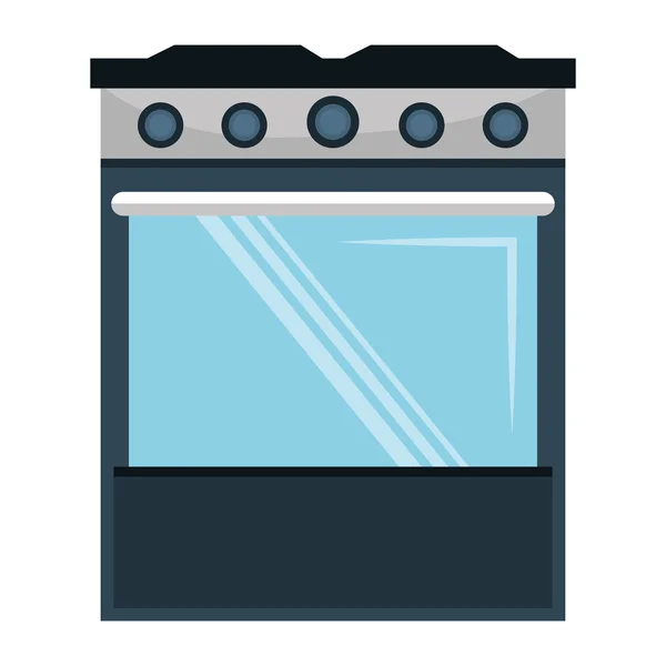 Home cuisine design icône isolée . — Image vectorielle