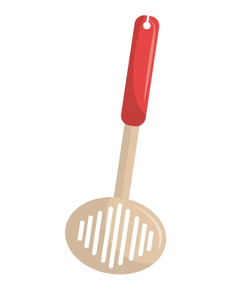 Küche Utensil isolierte Ikone Design. — Stockvektor