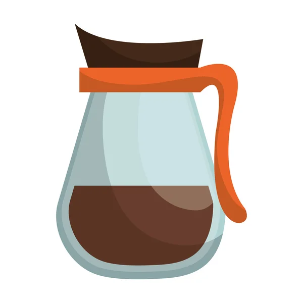 Diseño gráfico de café fresco y natural . — Vector de stock