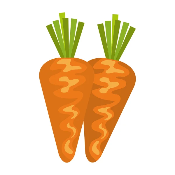 Icono de comida saludable vegetal, ilustración vectorial . — Vector de stock