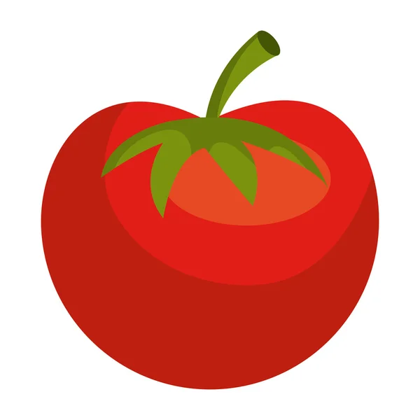 Vegetable healthy food icon, vector illustration. — Stock Vector