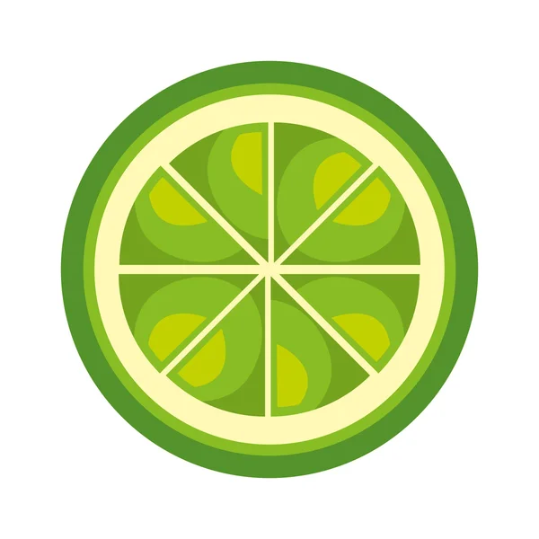 Fruit gezond voedsel geïsoleerde pictogram. — Stockvector