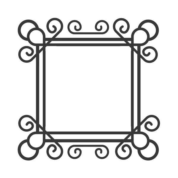 Diseño gráfico de ornamento victoriano, ilustración vectorial . — Vector de stock