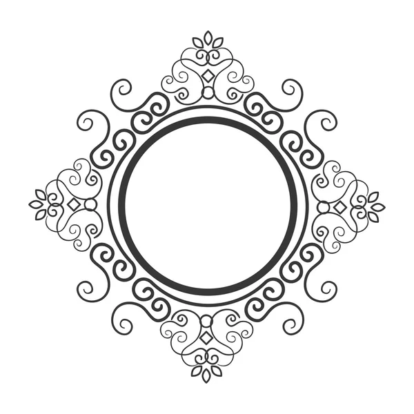 Diseño gráfico de ornamento victoriano, ilustración vectorial . — Vector de stock