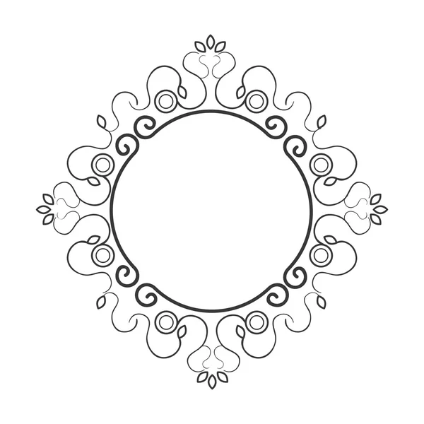 Victoriaanse ornament grafisch ontwerp, vectorillustratie. — Stockvector