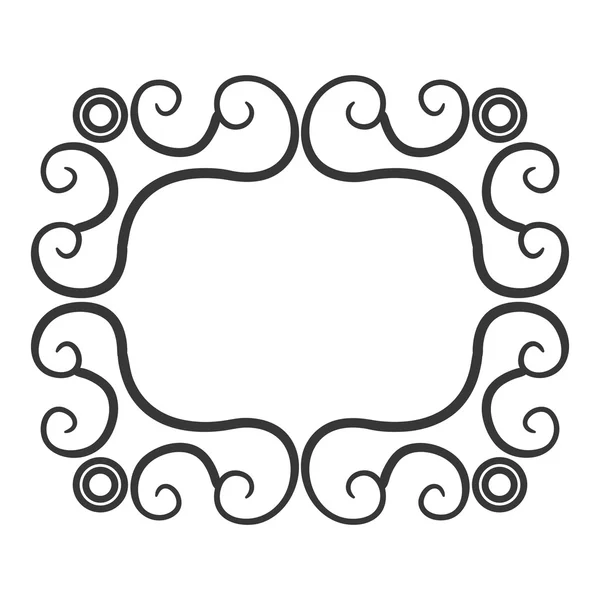 Diseño gráfico de ornamento victoriano, ilustración vectorial . — Vector de stock