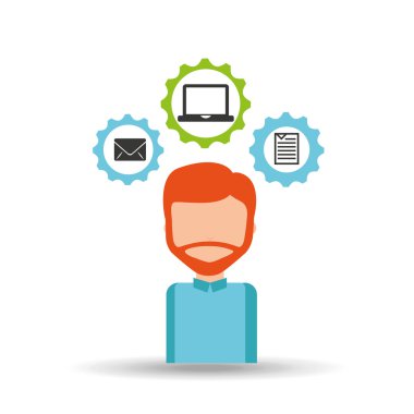 teknoloji iletişim simgesi