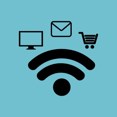 teknoloji iletişim simgesi