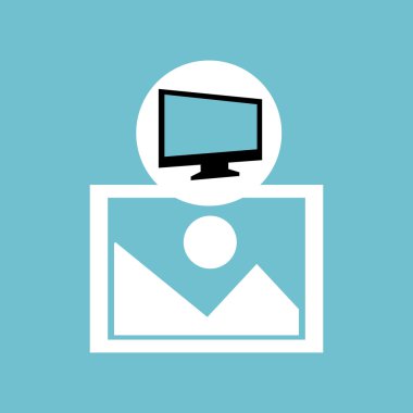 teknoloji iletişim simgesi