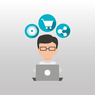 teknoloji iletişim simgesi