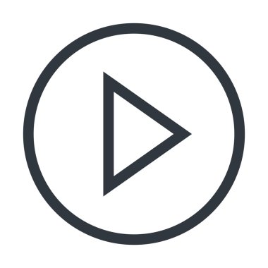 Ok izole düz simgesi, vektör çizim.