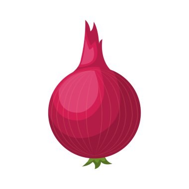 Taze ve lezzetli sebze simgesi.