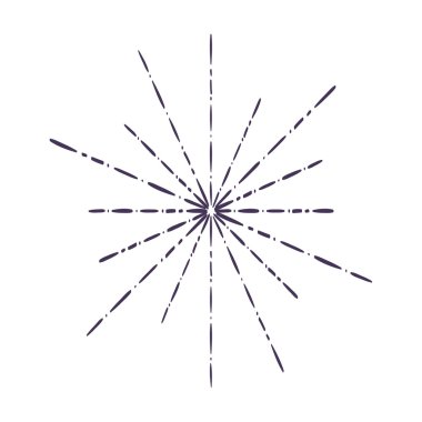 Sunburst siyah ve beyaz renkler Tasarım.