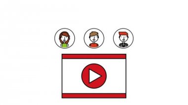 insanlar ve tablet ile sosyal medya tasarımı