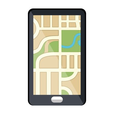 Orienteering Tema tasarım izole simgesi.