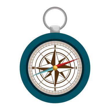 Orienteering Tema tasarım izole simgesi.