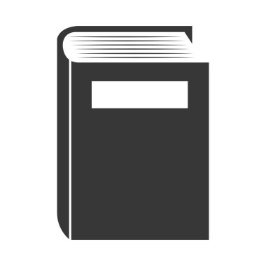 Eğitim ve kitap simgesi tasarım izole.