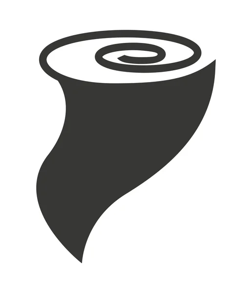 Twister geïsoleerd pictogram ontwerp — Stockvector