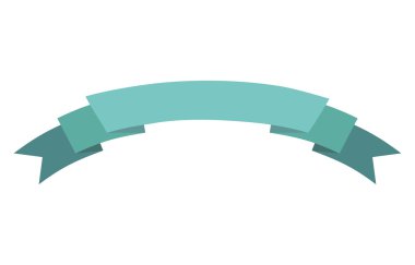 Şerit amblemi izole simgesi