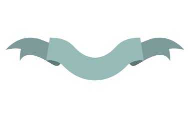 Şerit amblemi izole simgesi