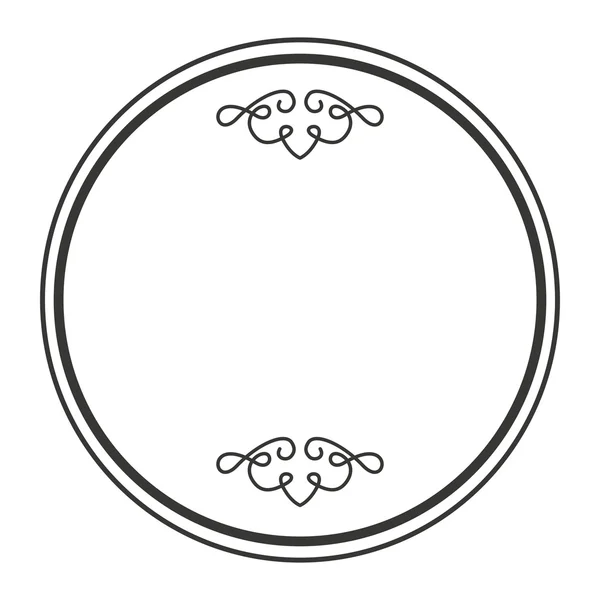 Viktoriánské rám samostatný ikony designu — Stockový vektor