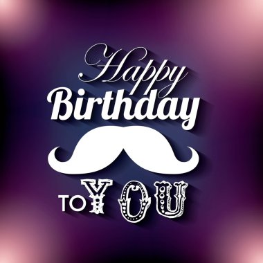 Bulanık arka plan. Mutlu Yıllar tasarımı. Vektör grafiği