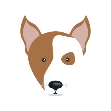 Köpek ve evcil hayvan grafik tasarım çizgi film