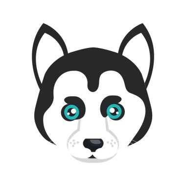 Köpek ve evcil hayvan grafik tasarım çizgi film