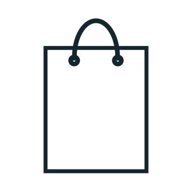 Alışveriş ve ticaret izole simgesi.