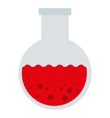 tüp testi izole simgesi tasarım