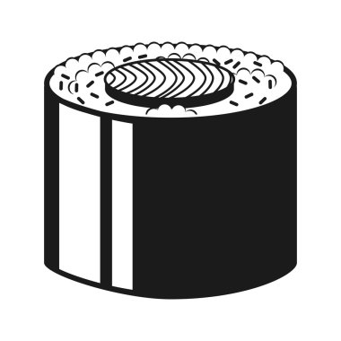 Japon yemekleri izole simgesi