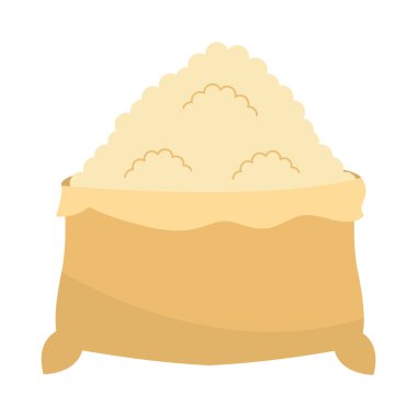 un tozu izole çanta simgesi tasarım