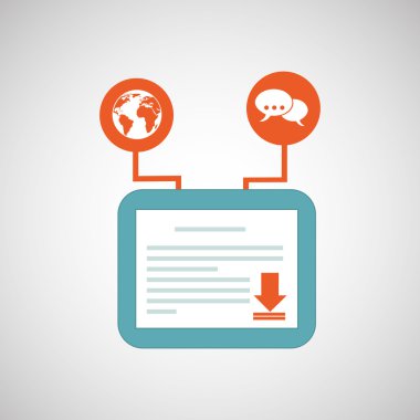 bağlantı Internet belge sosyal medya indir