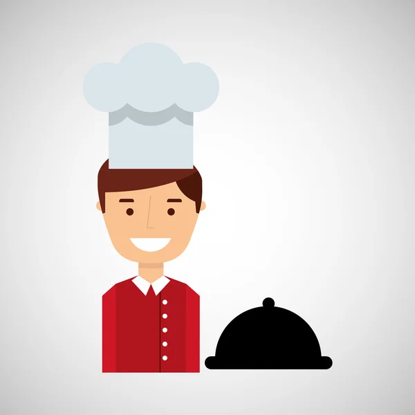 Ustensiles de cuisine nourriture — Image vectorielle