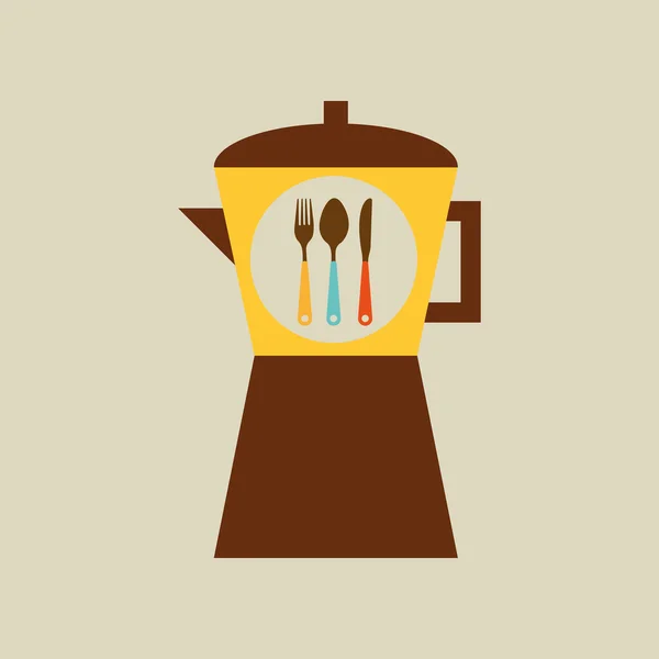 キッチン ツール食調理器具 — ストックベクタ