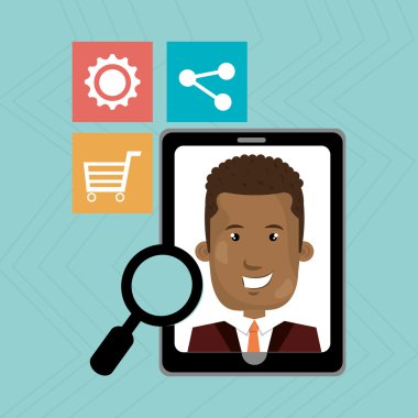 izole smartphone simgesi tasarım grubu